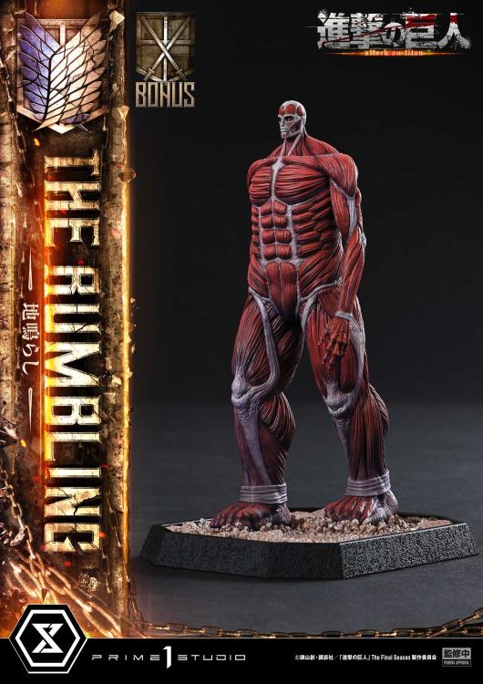 Attack on Titan Ultimate Diorama Masterline The Rumbling (Bonus Ver.) Limited Edition Statue Gallery Image 41