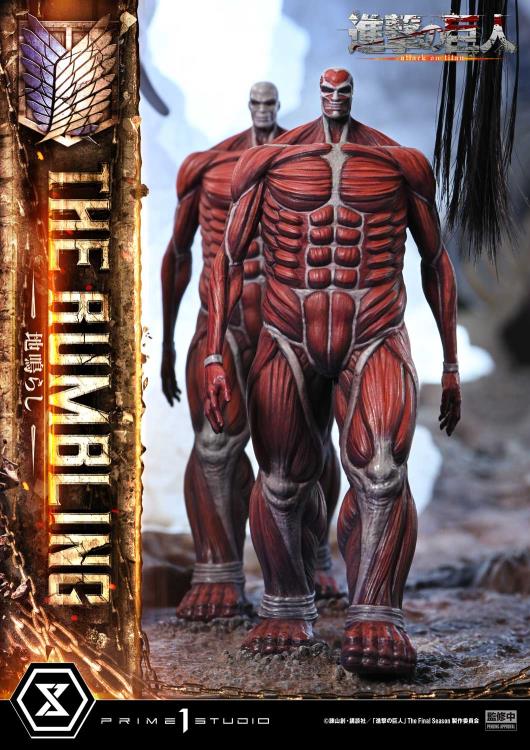 Attack on Titan Ultimate Diorama Masterline The Rumbling (Bonus Ver.) Limited Edition Statue Gallery Image 26