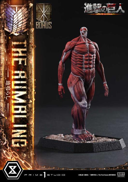 Attack on Titan Ultimate Diorama Masterline The Rumbling (Bonus Ver.) Limited Edition Statue Gallery Image 43