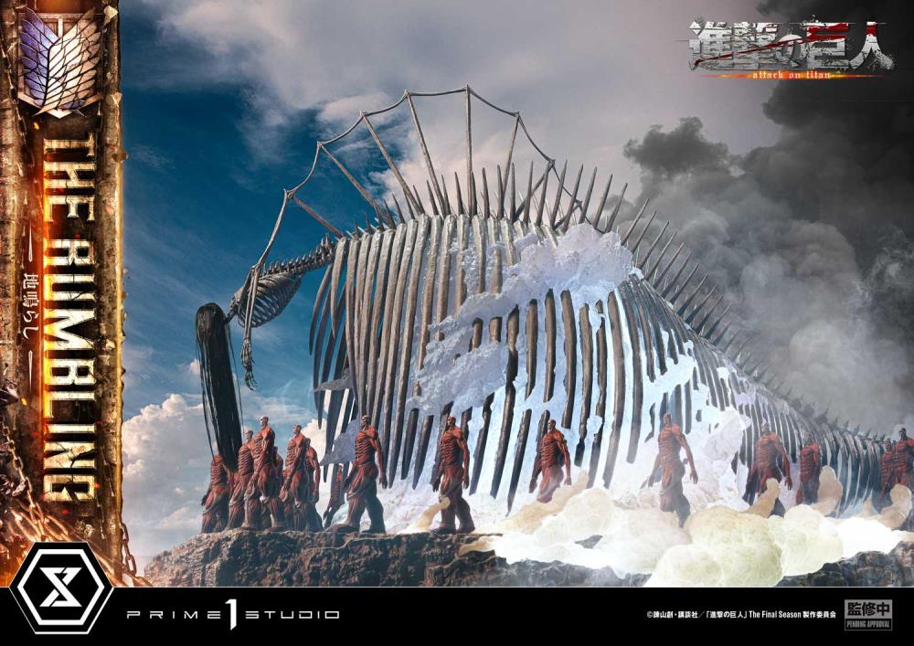 Attack on Titan Ultimate Diorama Masterline The Rumbling (Bonus Ver.) Limited Edition Statue Gallery Image 17