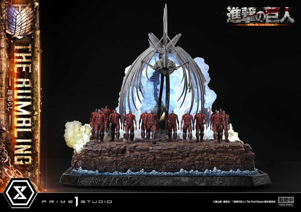 Attack on Titan Ultimate Diorama Masterline The Rumbling (Bonus Ver.) Limited Edition Statue Gallery Image 35