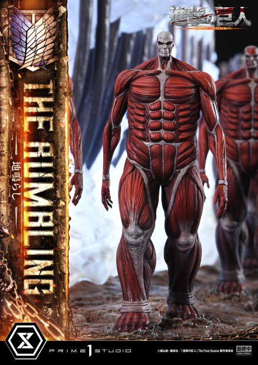 Attack on Titan Ultimate Diorama Masterline The Rumbling (Bonus Ver.) Limited Edition Statue Gallery Image 25