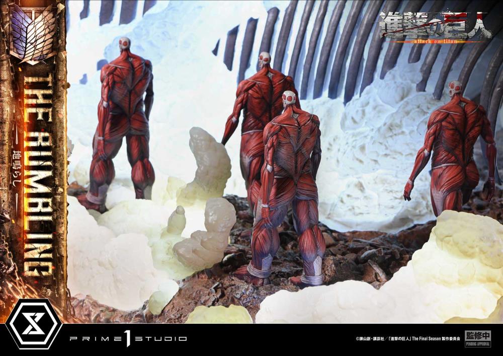 Attack on Titan Ultimate Diorama Masterline The Rumbling (Bonus Ver.) Limited Edition Statue Gallery Image 20