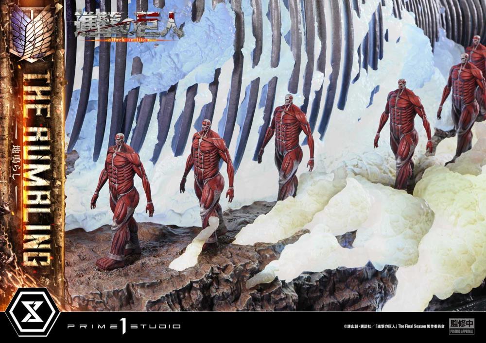 Attack on Titan Ultimate Diorama Masterline The Rumbling (Bonus Ver.) Limited Edition Statue Gallery Image 19