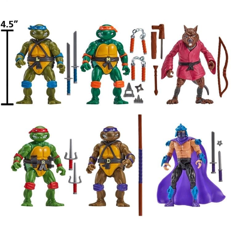 Teenage Mutant Ninja Turtles Remastered Action Figure 6-Pack Teenage Mutant Ninja Turtles Remastered Action Figure 6-Pack