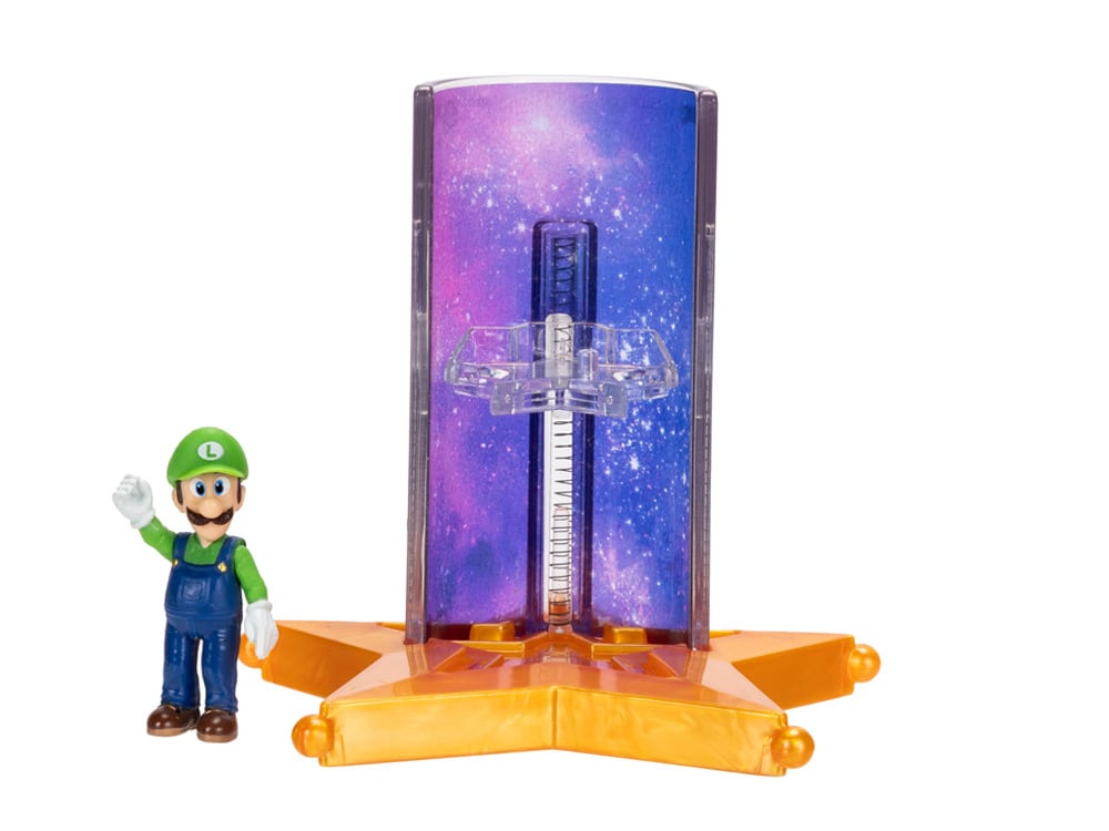 The Super Mario Galaxy Movie Luigi Star Launcher Set Gallery Image 1