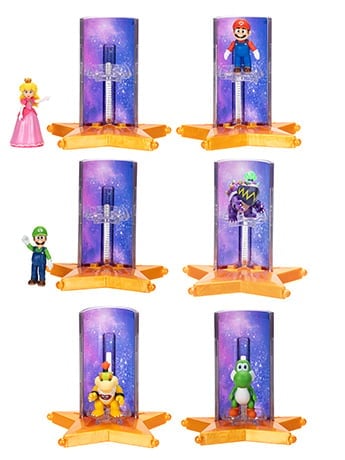 The Super Mario Galaxy Movie Set of 6 Star Launchers Gallery Image 2