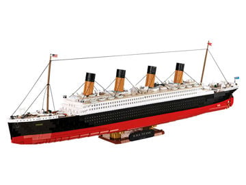 Historical Collection R.M.S. Titanic 1/300 Scale Building Block Set