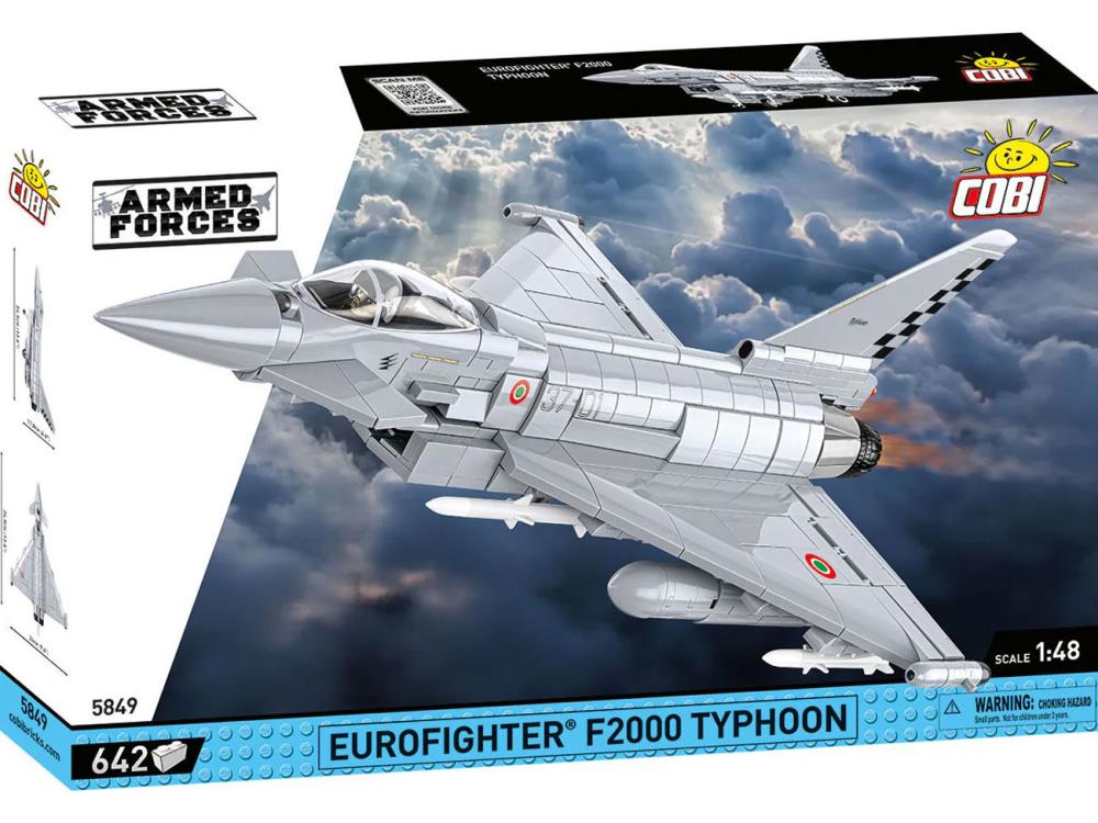 Armed Forces Eurofighter F2000 Typhoon 1/48 Scale Building Block Set Gallery Image 12