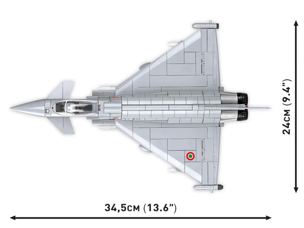 Armed Forces Eurofighter F2000 Typhoon 1/48 Scale Building Block Set Gallery Image 10