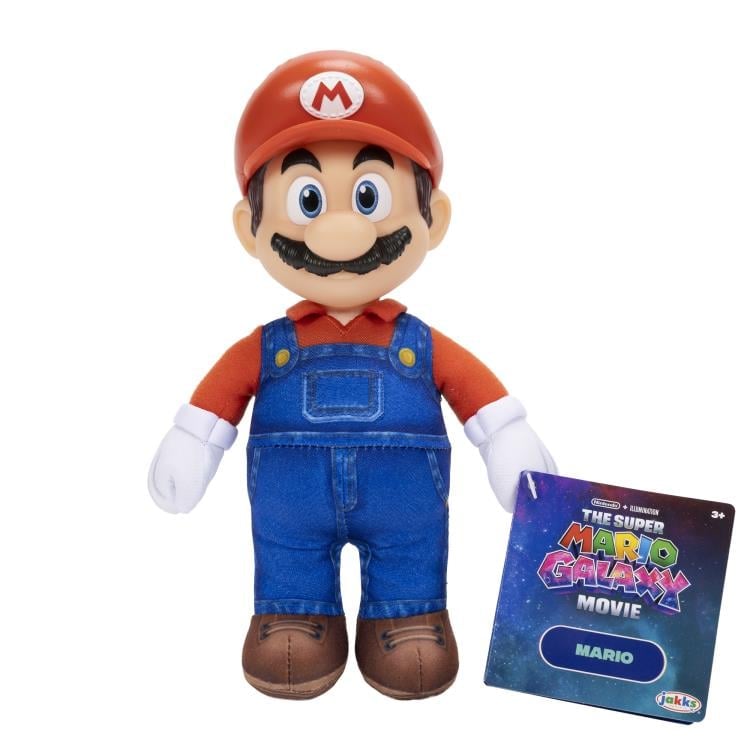 The Super Mario Galaxy Movie 9-Inch Scale Set of 3 Plush Gallery Image 3