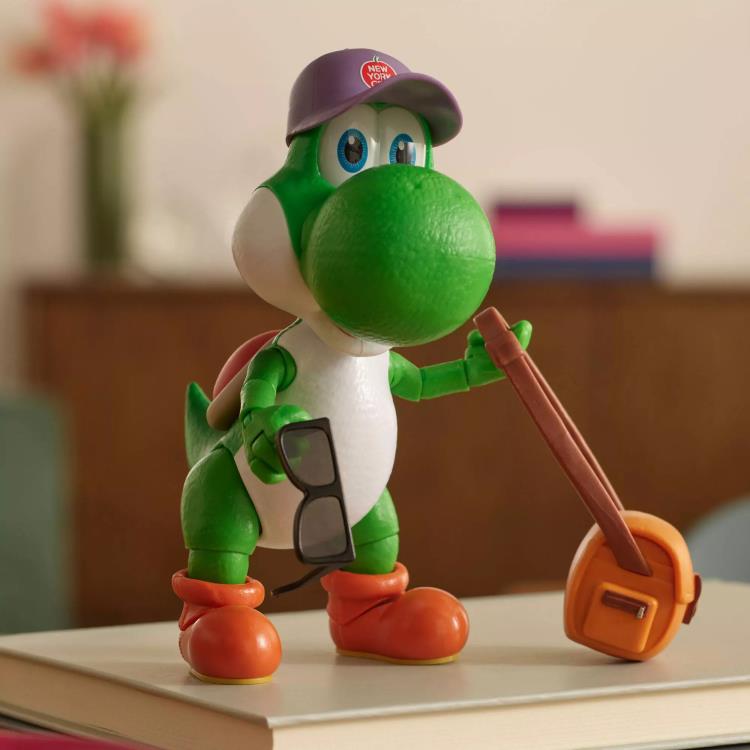 The Super Mario Galaxy Movie Yoshi 5-Inch Scale Action Figure Gallery Image 3