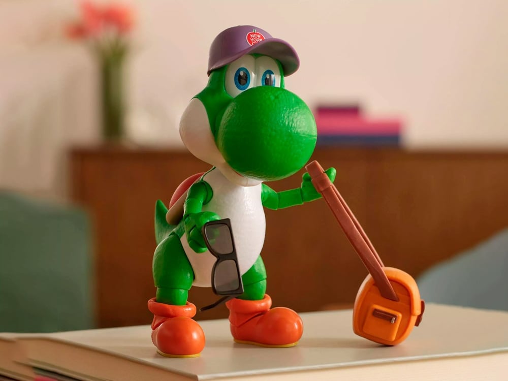 Yoshi The Super Mario Galaxy Movie Yoshi 5-Inch Scale Action Figure