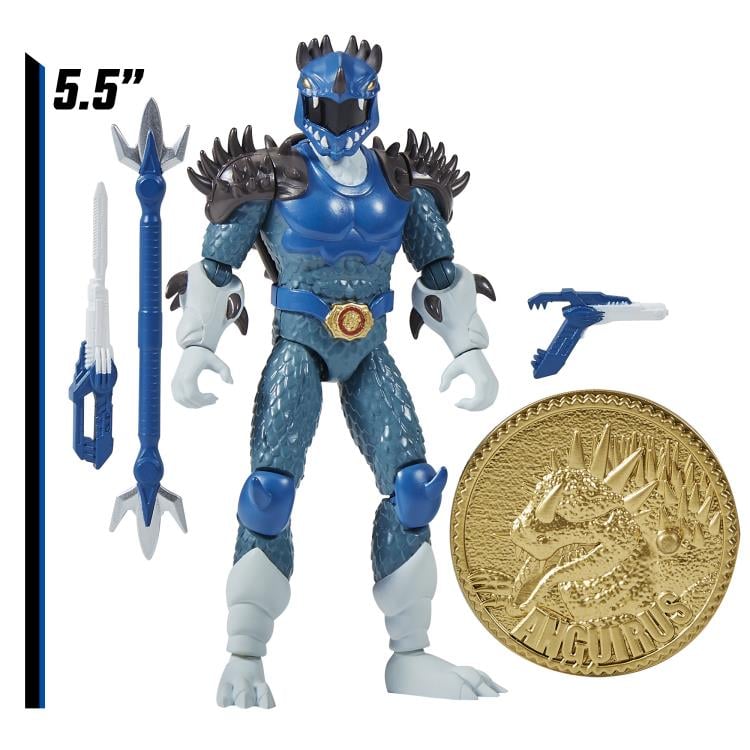 Godzilla vs. The Mighty Morphin Power Rangers II Blue Anguirus Kaiju Ranger Action Figure Gallery Image 8