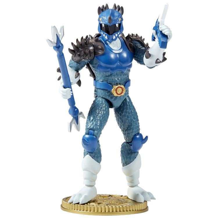 Godzilla vs. The Mighty Morphin Power Rangers II Blue Anguirus Kaiju Ranger Action Figure Gallery Image 6