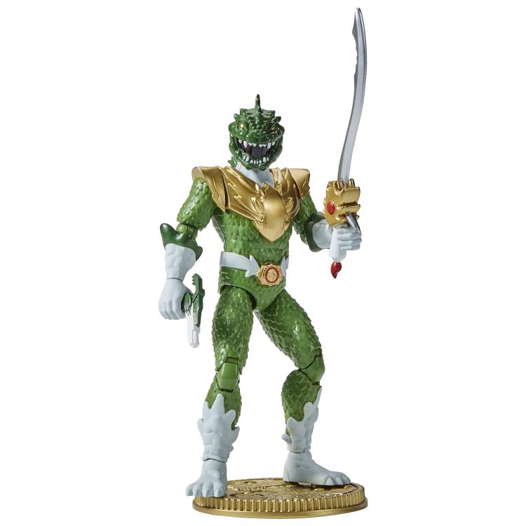 Godzilla vs. The Mighty Morphin Power Rangers II Green Godzilla Kaiju Ranger Action Figure Gallery Image 6