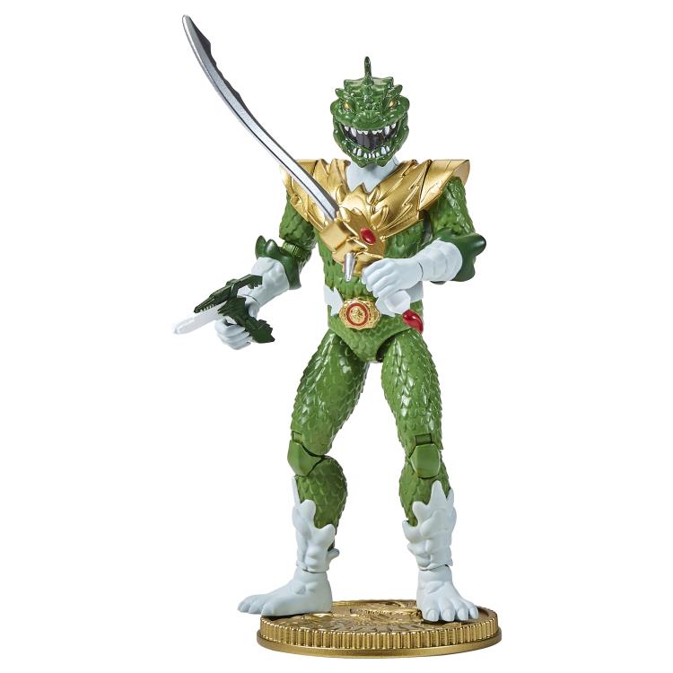 Godzilla vs. The Mighty Morphin Power Rangers II Green Godzilla Kaiju Ranger Action Figure Gallery Image 7