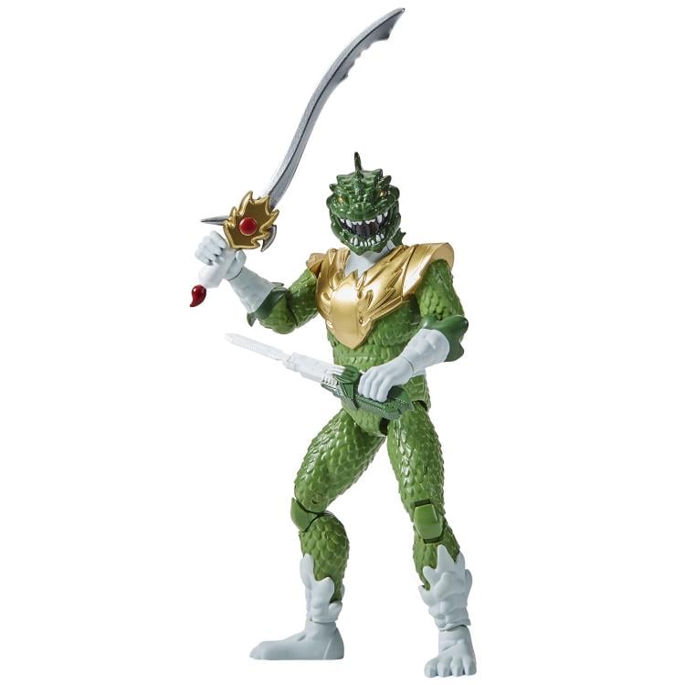 Godzilla vs. The Mighty Morphin Power Rangers II Green Godzilla Kaiju Ranger Action Figure Gallery Image 4