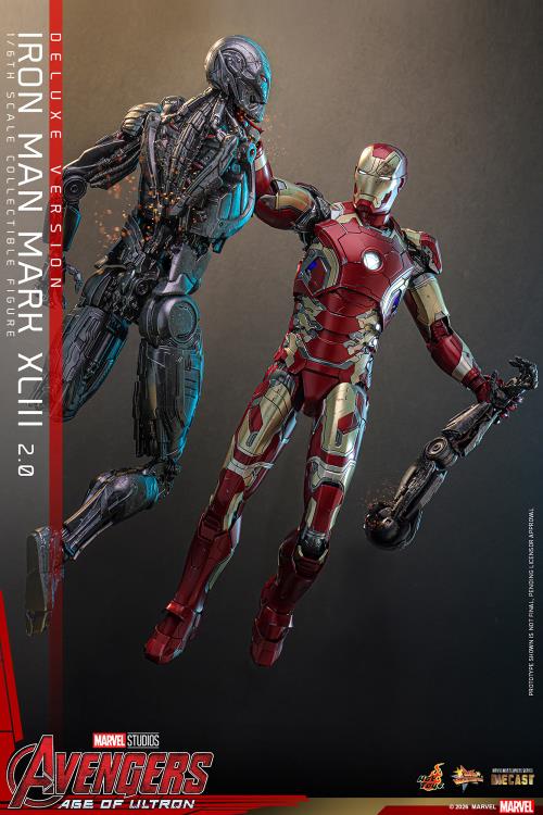 Avengers: Age of Ultron MMS866D81 Iron Man Mark XLIII (2.0) (Deluxe Version) 1/6th Scale Collectible Figure Gallery Image 5