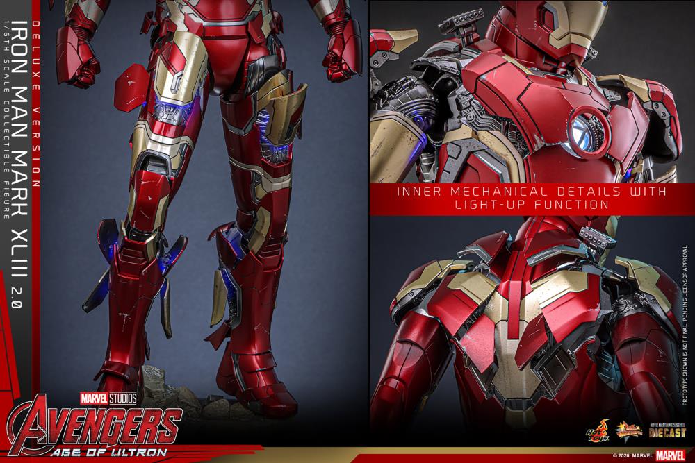 Avengers: Age of Ultron MMS866D81 Iron Man Mark XLIII (2.0