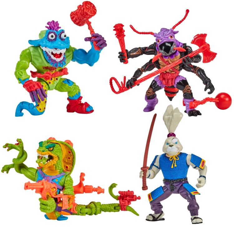 Teenage Mutant Ninja Turtles Original Classic Mutants Wave 4 Action Figure 4-Pack Gallery Image 3