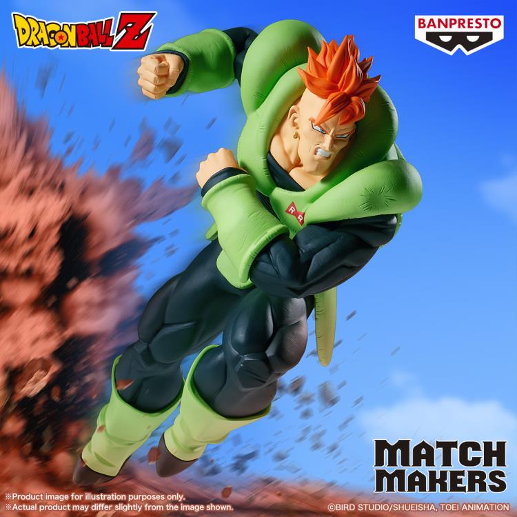 Dragon Ball Z Match Makers Android 16 (Vs. Cell) Figure Gallery Image 3