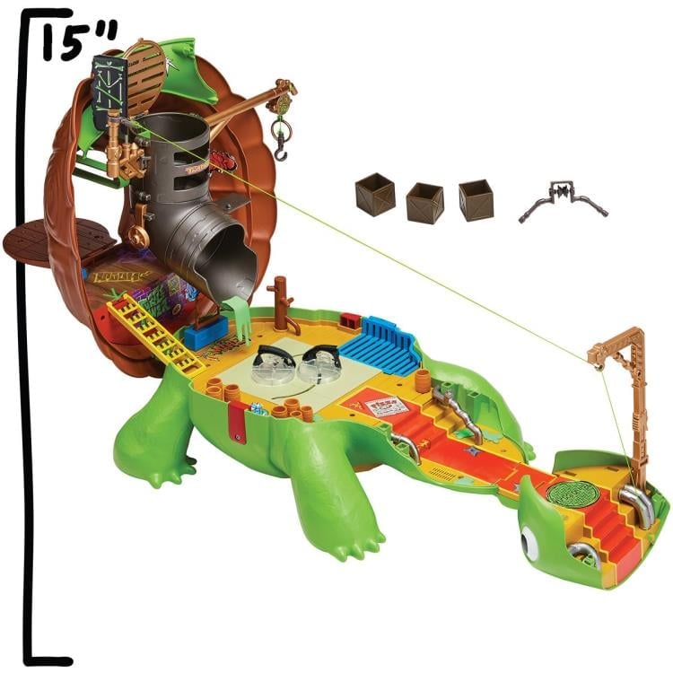Tales of the Teenage Mutant Ninja Turtles Pet Turtle Mutating Battle Arena Playset Gallery Image 14