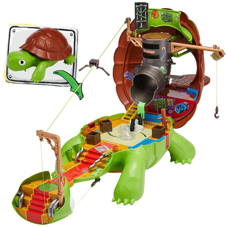 Tales of the Teenage Mutant Ninja Turtles Pet Turtle Mutating Battle Arena Playset Gallery Image 4