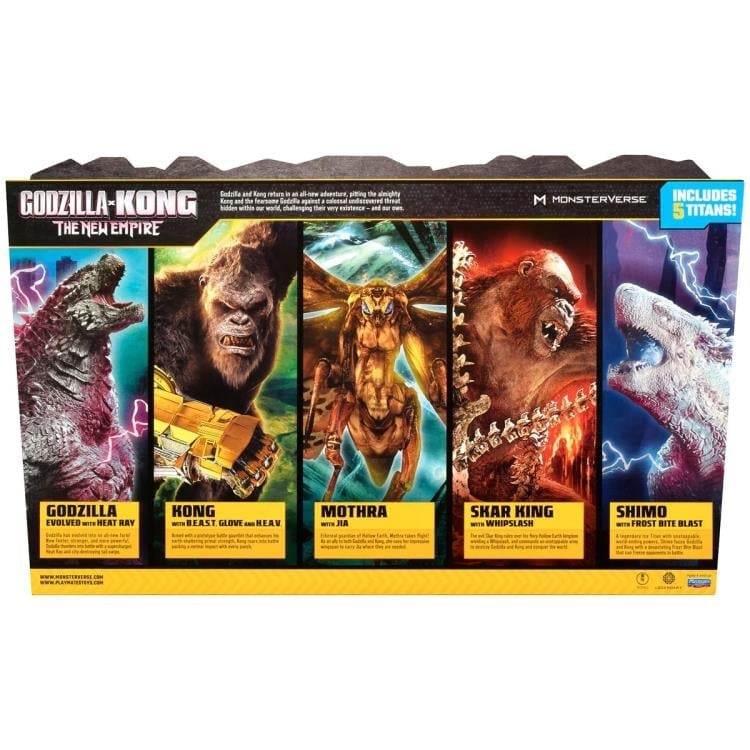 Godzilla X Kong: The New Empire – Figura Godzilla Titan Evolution 16 Cm Con Pelle Rimovibile