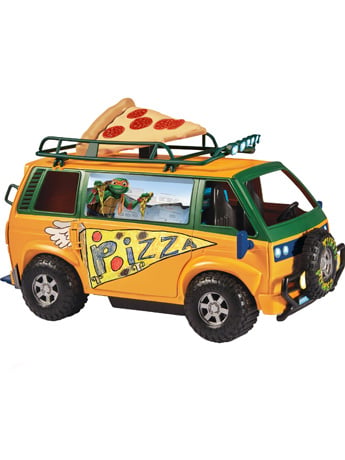 Teenage Mutant Ninja Turtles: Mutant Mayhem Pizza Fire Delivery Van Vehicle Gallery Image 2