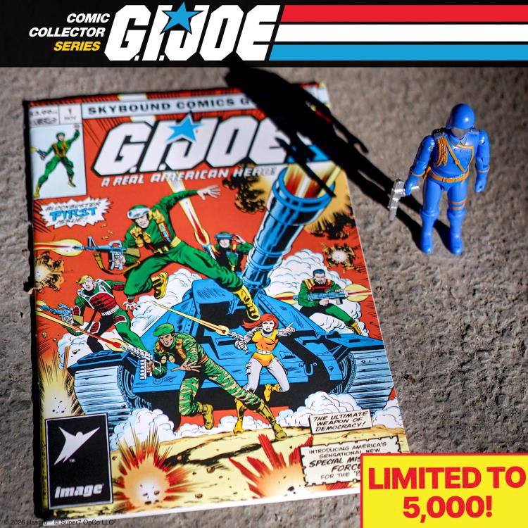 G.I. Joe ReAction+ Cobra Commander Action Figure & Comic Set Gallery Image 3