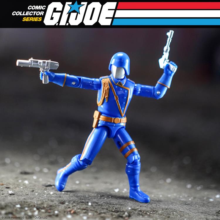 G.I. Joe ReAction+ Cobra Commander Action Figure & Comic Set