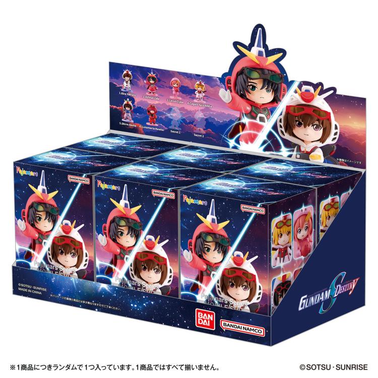 Gundam Seed Destiny B-N Figure Q 全6種 セット Mobile Suit Gundam SEED Destiny BN Figure Q Pajamars Series Box of
