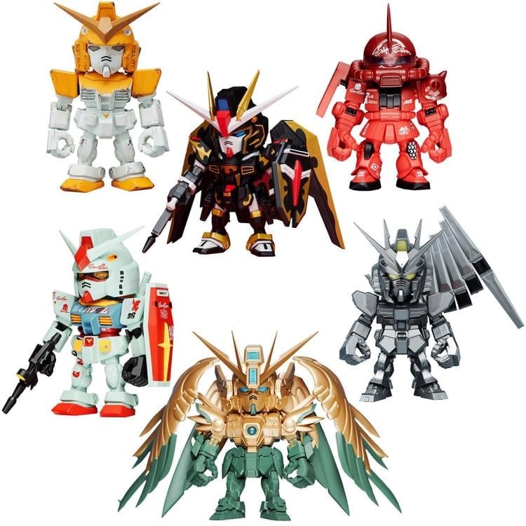 Mobile Suit Gundam QMSV Mini 5th Anniversary Edition Box of 8 Mobile Suit Gundam QMSV Mini 5th Anniversary Edition Box of 8