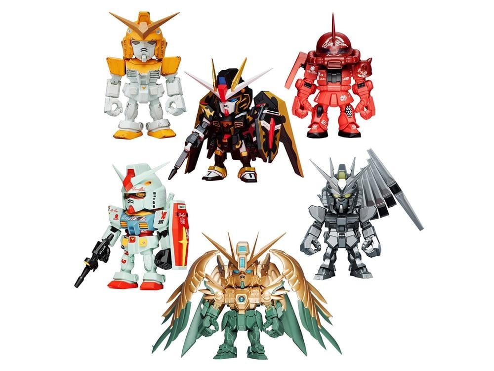 Mobile Suit Gundam QMSV Mini 5th Anniversary Edition Box of 8 Mobile Suit Gundam QMSV Mini 5th Anniversary Edition Box of 8