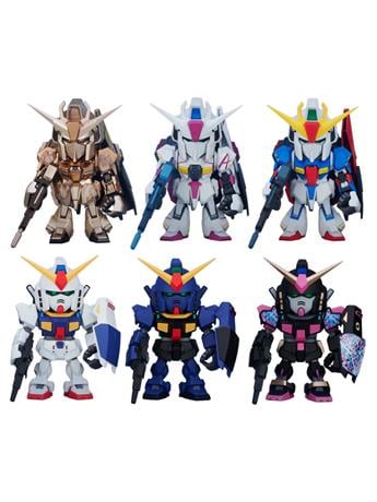 Mobile Suit Gundam QMSV Mini Z Gundam & Gundam Mk-II Box of 8