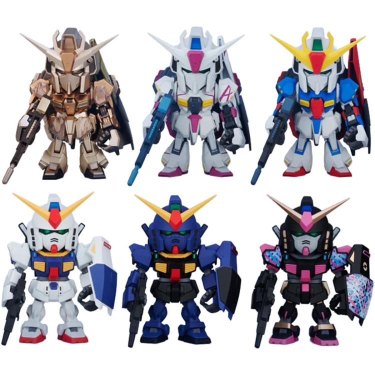Mobile Suit Gundam QMSV Mini Z Gundam & Gundam Mk-II Box of 8