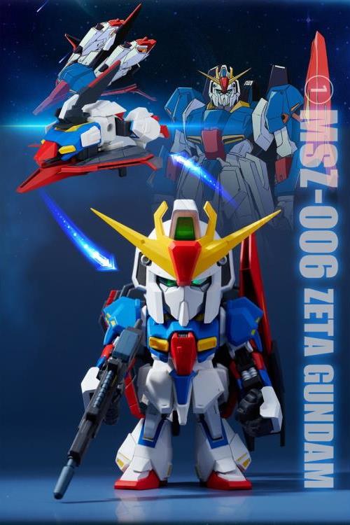 Mobile Suit Gundam QMSV Mini Z Gundam & Gundam Mk-II Box of 8