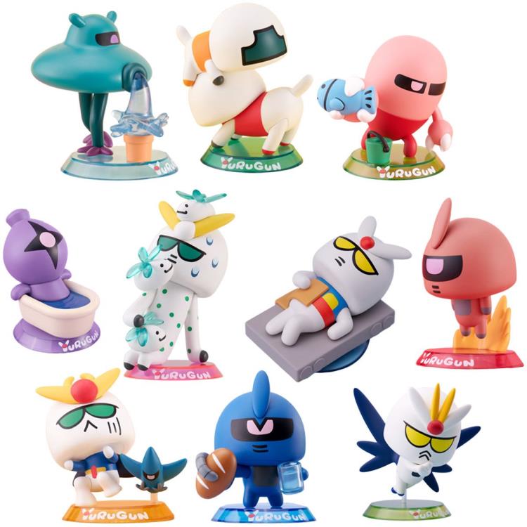 Mobile Suit Gundam Yurugun Vol.2 Box of 10 Random Figures