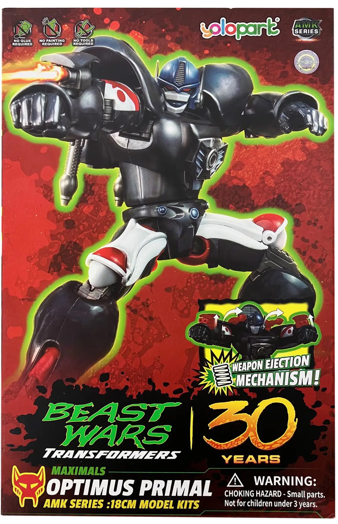 Transformers: Beast Wars AMK Series Optimus Primal Model Kit Gallery Image 12
