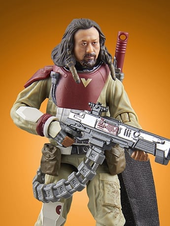 Star Wars: The Vintage Collection Baze Malbus (Rogue One) Deluxe Action Figure Gallery Image 2