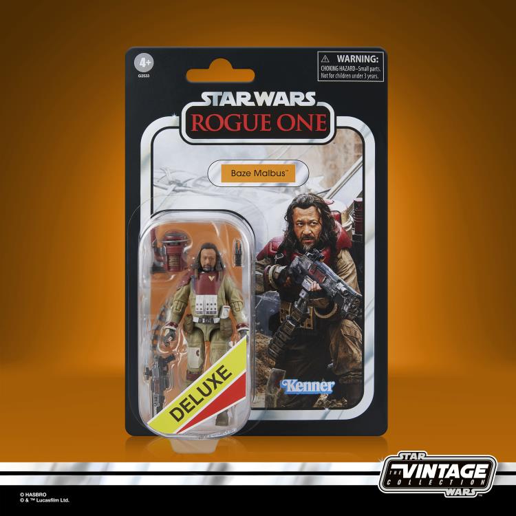 Star Wars: The Vintage Collection Baze Malbus (Rogue One) Deluxe Action Figure Gallery Image 14