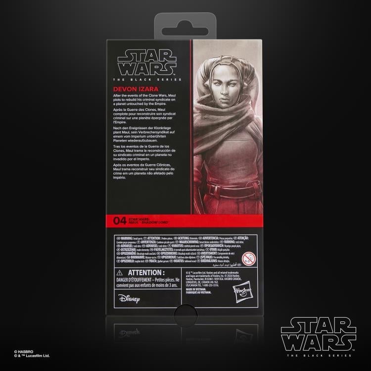 Star Wars: The Black Series Devon Izara (Maul- Shadow Lord) Action Figure Gallery Image 12
