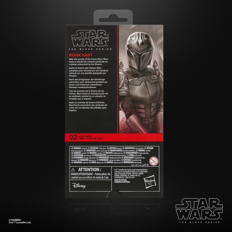 Star Wars: The Black Series Rook Kast (Maul- Shadow Lord) Action Figure Gallery Image 12