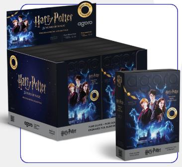 2026 Harry Potter 25 Years of Magic Random Blind Box 5g Silver