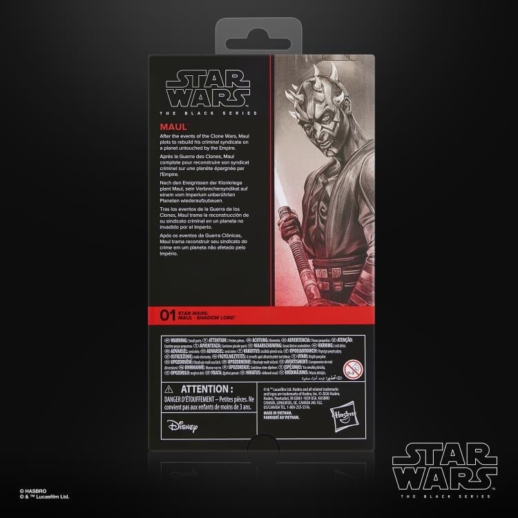 Star Wars: The Black Series Maul (Maul- Shadow Lord) Action Figure Gallery Image 14