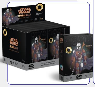 2026 Star Wars: The Mandalorian Din Djarin Random Blind Box 5g Silver Foil Collectible Gallery Image 5