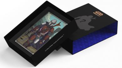 2026 Star Wars: The Mandalorian Din Djarin Random Blind Box 5g Silver Foil Collectible Gallery Image 4
