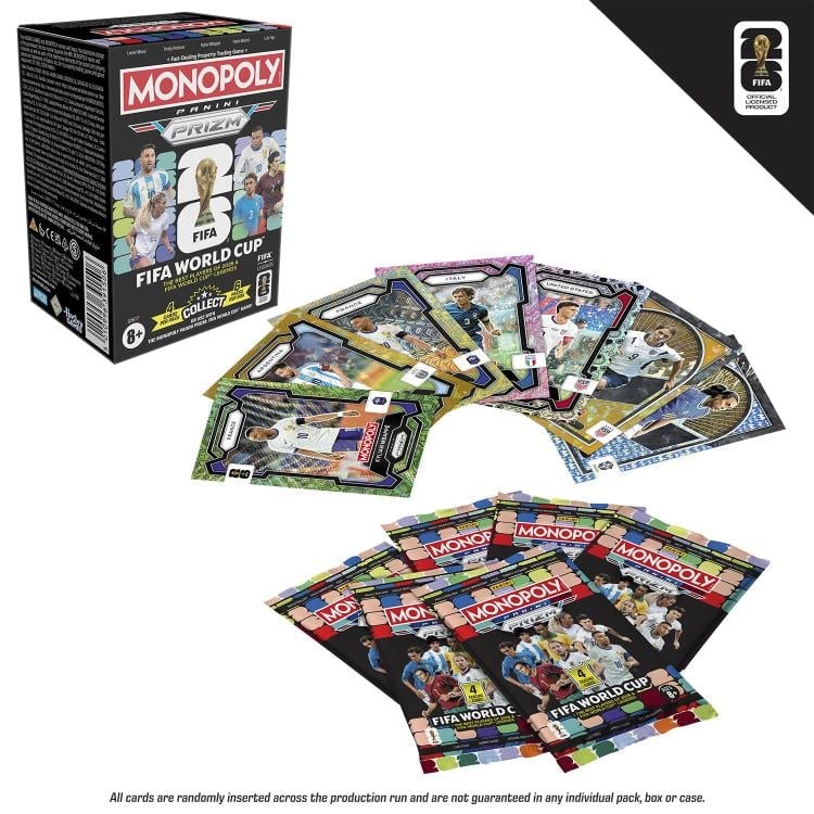 Monopoly Panini Prizm: FIFA World Cup Trading Cards Booster Box
