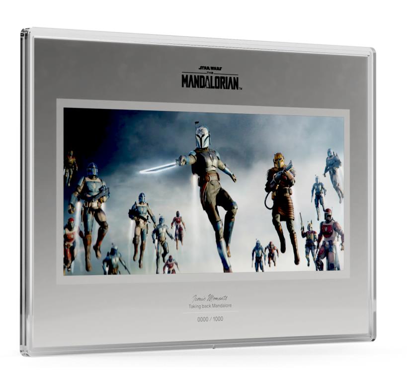 2026 Star Wars Legends of Mandalore Taking Back Mandalore 1 oz Silver Foil Collectible Gallery Image 5